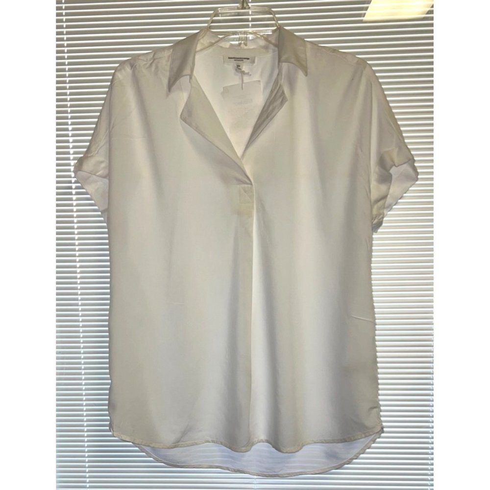 Beach Lunch Lounge White Top — Medium